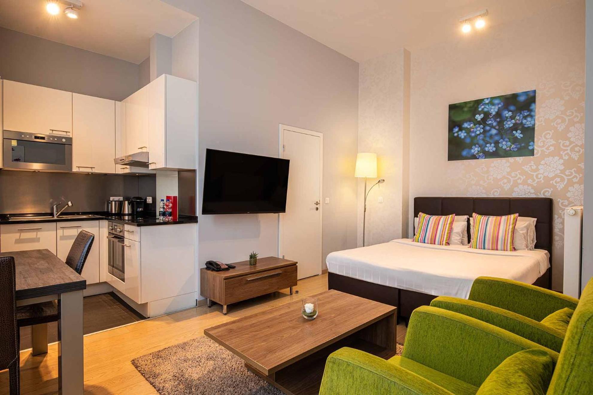 Thon Residence Florence Aparthotel Brüsszel Kültér fotó